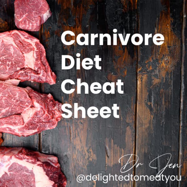 Carnivore Diet Cheat Sheet – Delighted To Meat You